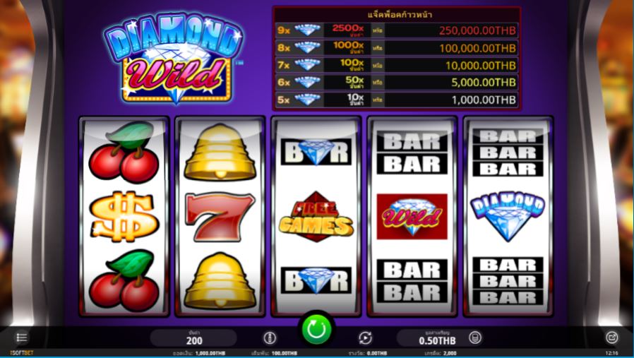 Menangkan Uang Besar di 7Lux Jackpot Slot Game Diamond Wild